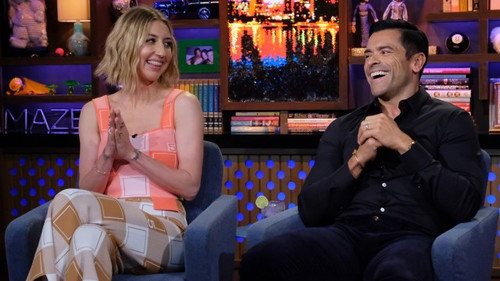 Heidi Gardner & Mark Consuelos still