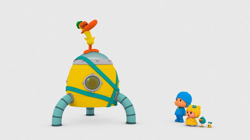 Pocoyo Season 5 Episode 50 - Pato in the Sky - Part 1