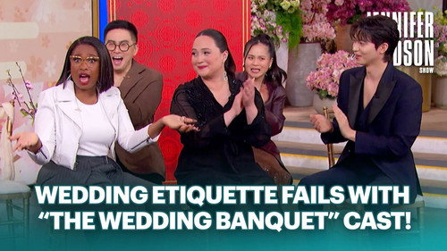 Cast of "The Wedding Banquet" still