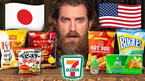 Japanese vs. American 7-Eleven (Taste Test) still