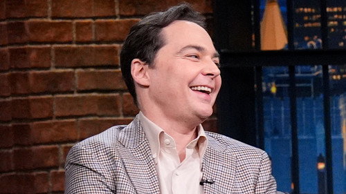 Jim Parsons, Alana Haim, Chris Fleming still