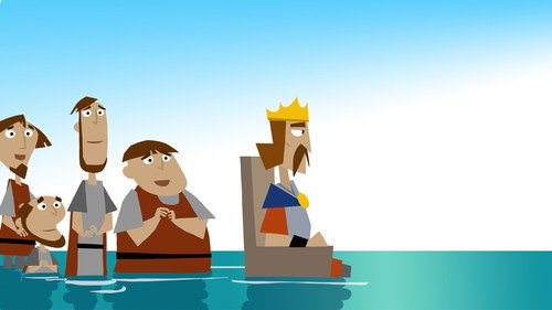 Canute and the Sea still