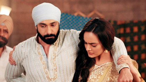 Sahiba Takes Care of Angad. still