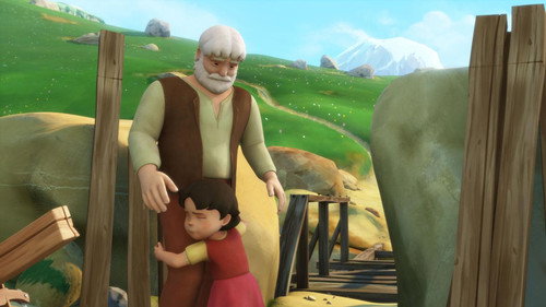 Heidi Season 1 Episode 35 - The Devil's Bridge