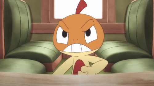 Scraggy and Mimikyu still