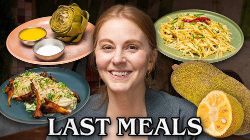 Last Meals Season 3 Episode 3 - Brain Tumor Survivor Simone Giertz Eats Her Last Meal