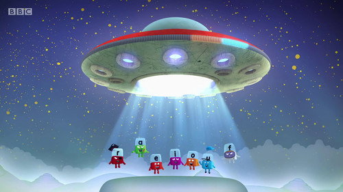 Alphablocks Season 1 Episode 15 - UFO