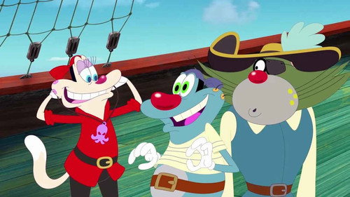Oggy and the Cockroaches Season 5 Episode 8 - The Octopus Masters