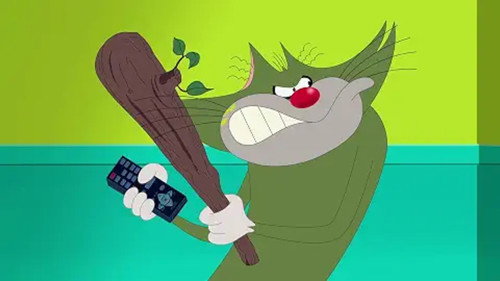 Oggy and the Cockroaches Season 6 Episode 68 - Remote Controlled