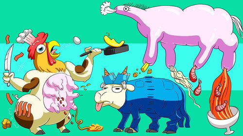 Cartoon Hell Season 2 Episode 3 - The Ultimate Farm Animals (with Lisa Hanawalt)