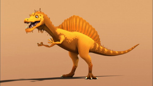 The Old Spinosaurus and the Sea still