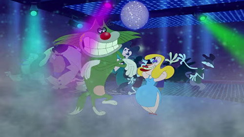 Oggy and the Cockroaches Season 7 Episode 55 - At the Stroke of Midnight