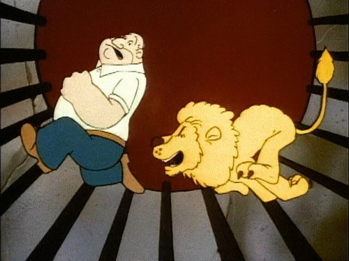 Popeye Snags the Seahag still