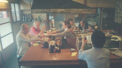 Umbrellas at the Dinner Counter still