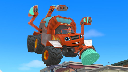 Blaze and the Monster Machines Season 9 Episode 10 - The Clean Machine