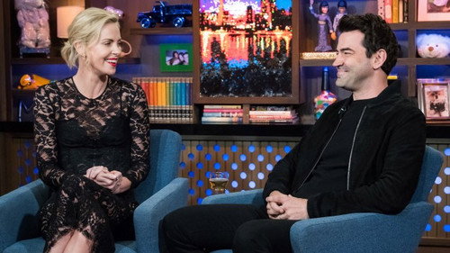 Charlize Theron; Ron Livingston still