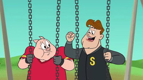 Porky Pigskin still
