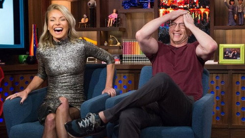Kelly Ripa & Anderson Cooper still