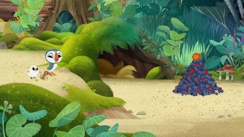 Puffin Rock Season 2 Episode 35 - Mossy's Mystery