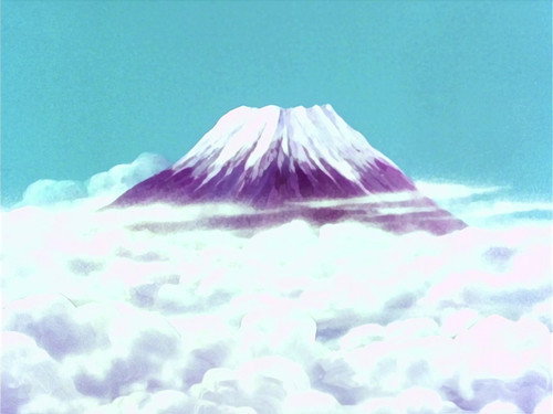 10,000 meters above Mount Fuji still