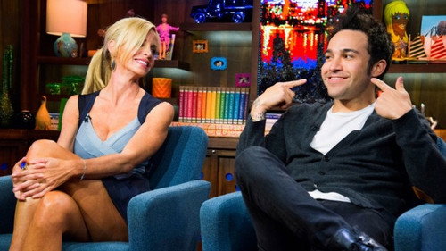 Pete Wentz & Camille Grammer still