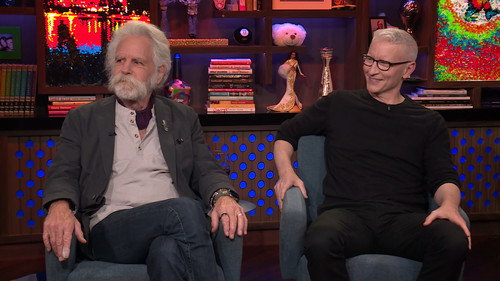 Bob Weir and Anderson Cooper still