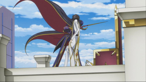 Code Geass: Lelouch of the Rebellion R2 Special Edition "Zero Requiem" still