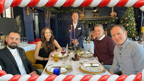 Baroque flair at the "Kobalt Club Royal" with Christmas spirit still