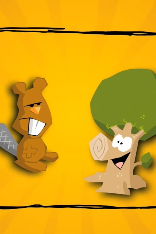 Biber und Baum poster