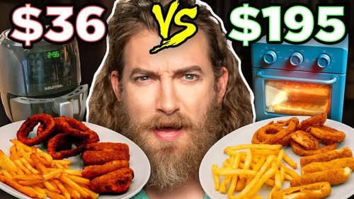 $36 vs. $195 Air Fryer Taste Test still