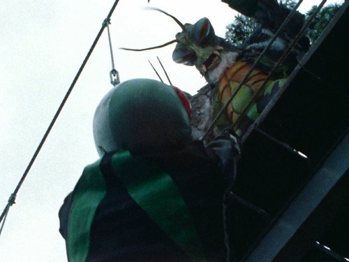 Monster Eaglemantis' Human Hunt still