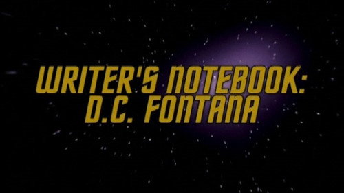 Writer's Notebook - D. C. Fontana still