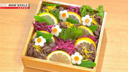 BENTO EXPO Season 8 Episode 2 - Lemon-marinated Shrimp Bento & Lemon Chirashi-zushi Bento