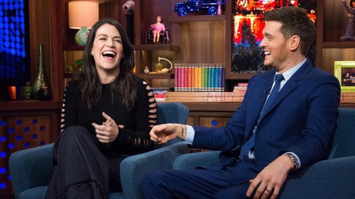 Abbi Jacobson & Michael Buble still