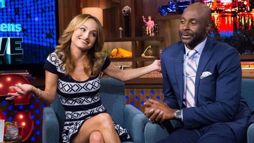 Giada De Laurentiis & Jerry Rice still