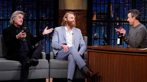 Late Night with Seth Meyers Season 11 Episode 47 - Kurt Russell & Wyatt Russell, David Chase