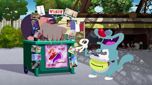 Oggy Goes to Paris still