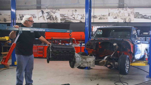 Hot Rod Garage Season 8 Episode 8 - Big-Block Bicoastal Swap! Our C10 gets a 454 upgrade!