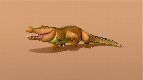 Tiny and the Crocodile still