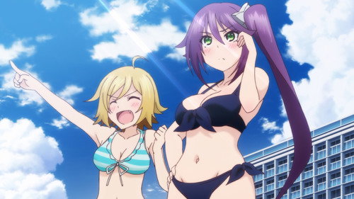 Yuuna and the Haunted Hot Springs Season 1 Episode 10 - The Overly Aggressive Sagiri / The Seaside School and Kogarashi
