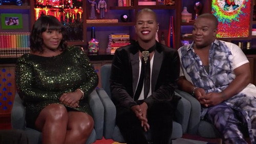 Bevy Smith, Derek J, & Miss Lawrence still