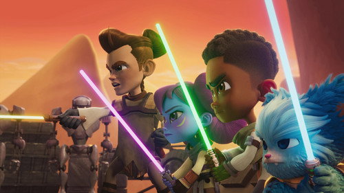 Star Wars: Young Jedi Adventures Season 2 Episode 6 - Battle for the Band / Uprooted