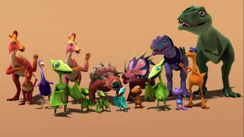 Dinosaur Block Party still