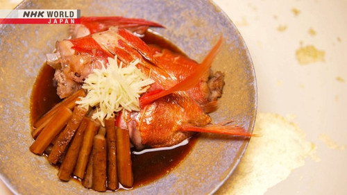 Authentic Japanese Cooking: Savory Simmered White Fish still