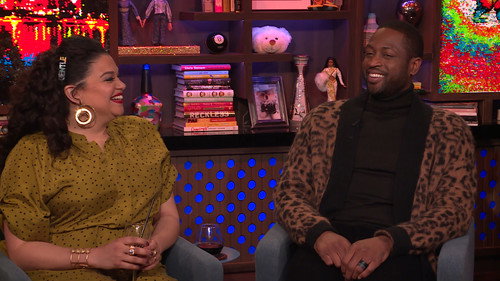 Michelle Buteau & Dwyane Wade still