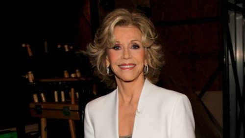Jane Fonda, Ramon Rodriguez, Twin Shadow still