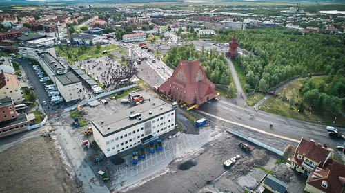 Kiruna, a city is moving still