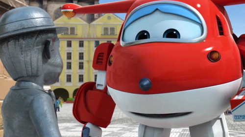 Super Wings Season 1 Episode 34 - Square Search