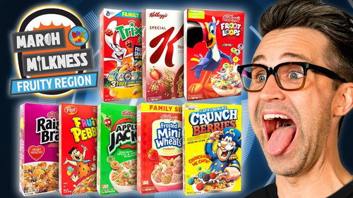 March Milkness Taste Test: Fruity Cereals still