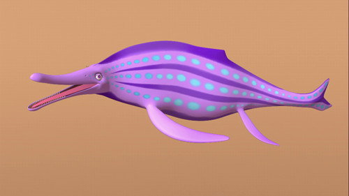 Dinosaur Train Submarine: Shoshana Shonisaurus still